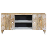 Tv-meubel 105x33,5x46 cm massief mangohout