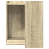 Kattenbakkast 42x42x51 cm bewerkt hout sonoma eikenkleurig - AllerleiShop