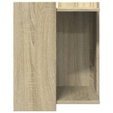 Kattenbakkast 42x42x51 cm bewerkt hout sonoma eikenkleurig - AllerleiShop