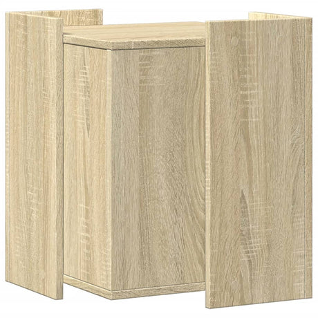 Kattenbakkast 42x42x51 cm bewerkt hout sonoma eikenkleurig - AllerleiShop