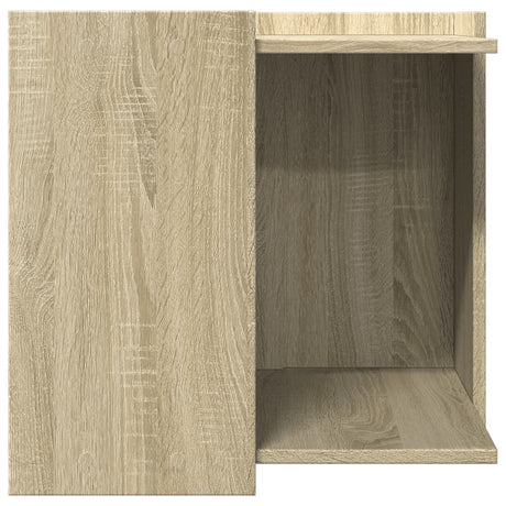 Kattenbakkast 53x53x51 cm bewerkt hout sonoma eikenkleurig - AllerleiShop