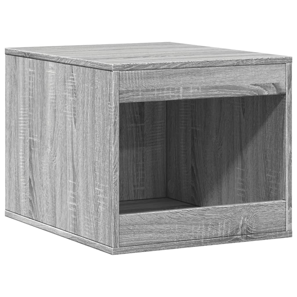 Kattenbakkast 47x59x42 cm bewerkt hout grijs sonoma eikenkleur - AllerleiShop