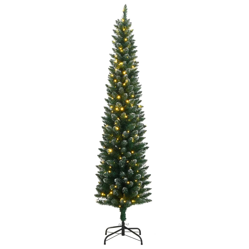 Kunstkerstboom smal met 300 LED's 240 cm - AllerleiShop