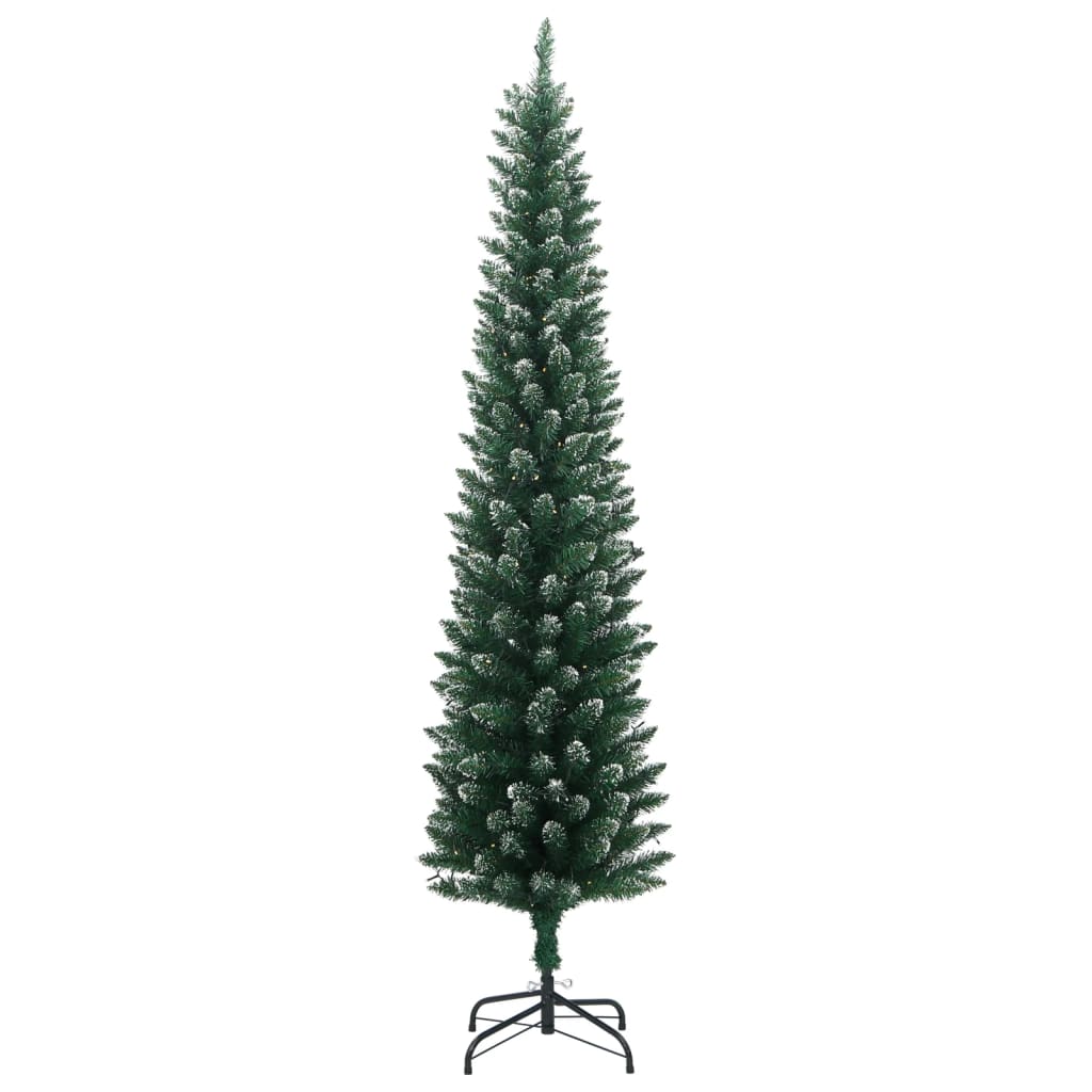 Kunstkerstboom smal met 300 LED's 240 cm - AllerleiShop