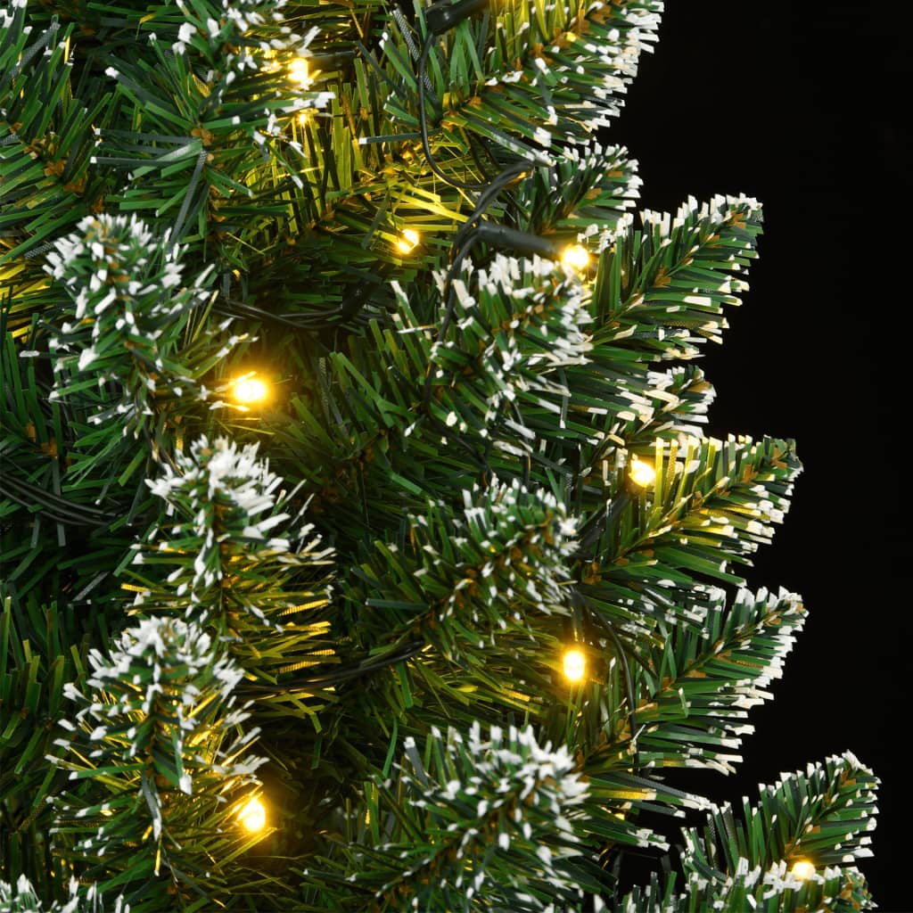 Kunstkerstboom smal met 300 LED's 240 cm - AllerleiShop