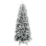 Kunstkerstboom met 300 LED's en sneeuw 210 cm - AllerleiShop