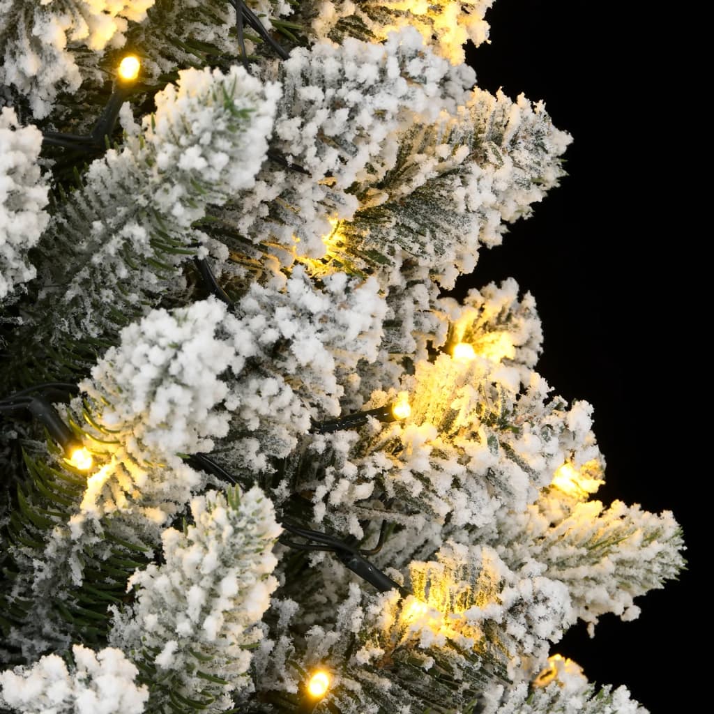 Kunstkerstboom met 300 LED's en sneeuw 210 cm - AllerleiShop