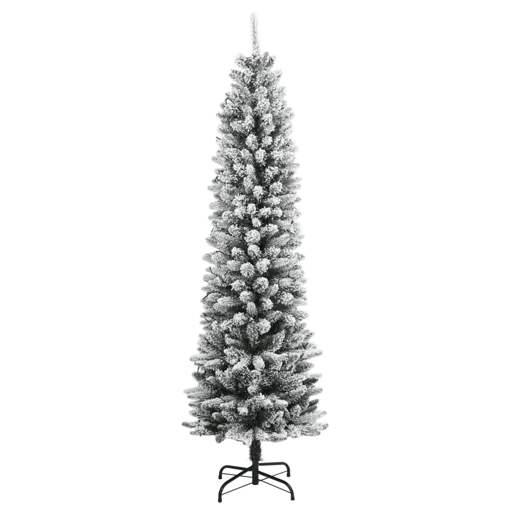 Kunstkerstboom met 300 LED's en sneeuw 240 cm - AllerleiShop