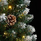 Kunstkerstboom smal met 150 LED's 150 cm - AllerleiShop