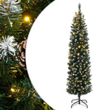 Kunstkerstboom smal met 300 LED's 180 cm - AllerleiShop