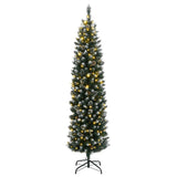 Kunstkerstboom smal met 300 LED's 180 cm - AllerleiShop