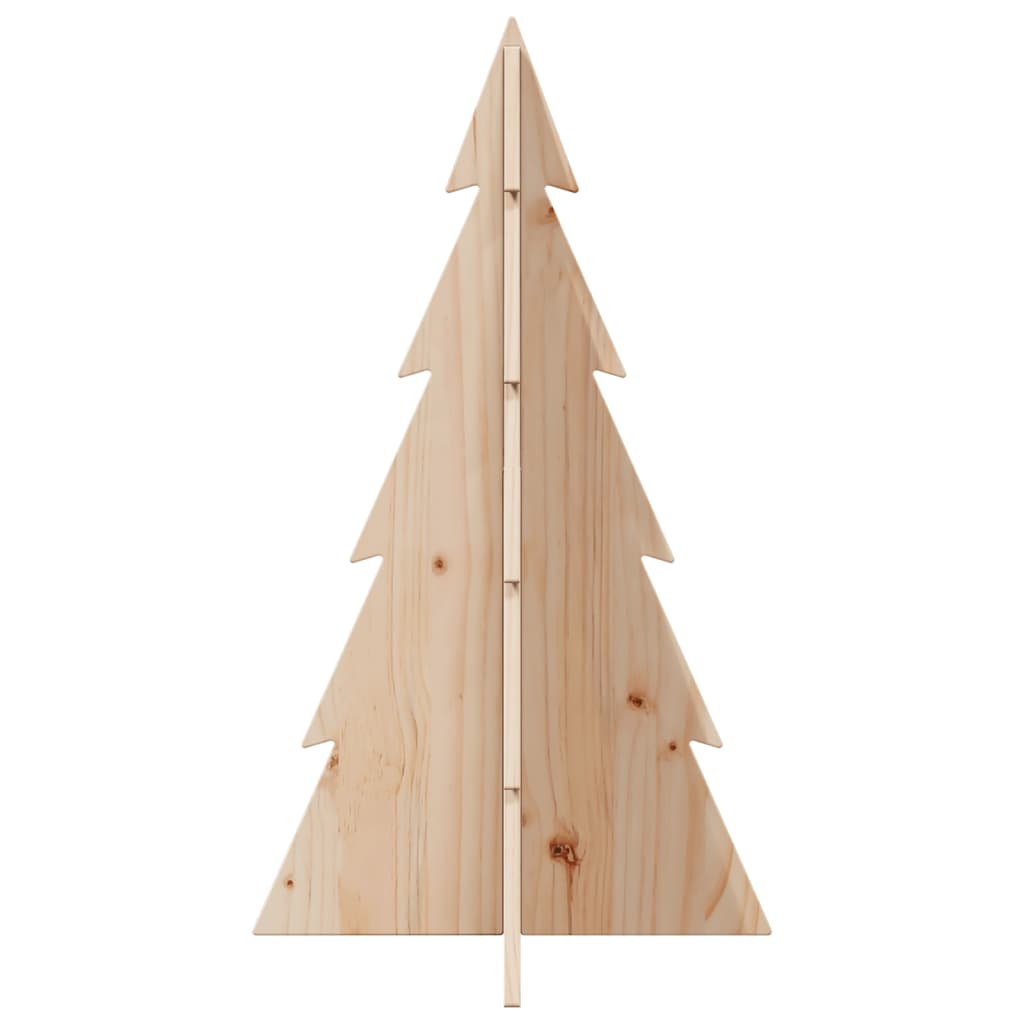 Kerstdecoratie kerstboom 80 cm massief grenenhout - AllerleiShop