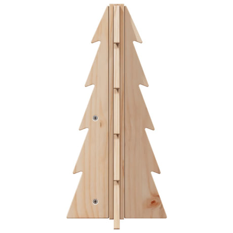 Kerstdecoratie kerstboom 49 cm massief grenenhout - AllerleiShop