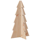 Kerstdecoratie kerstboom 69,5 cm massief grenenhout - AllerleiShop