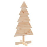 Kerstdecoratie kerstboom 100 cm massief grenenhout - AllerleiShop