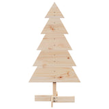 Kerstdecoratie kerstboom 100 cm massief grenenhout - AllerleiShop