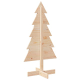 Kerstdecoratie kerstboom 100 cm massief grenenhout - AllerleiShop