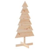 Kerstdecoratie kerstboom 120 cm massief grenenhout - AllerleiShop