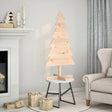 Kerstdecoratie kerstboom 120 cm massief grenenhout - AllerleiShop