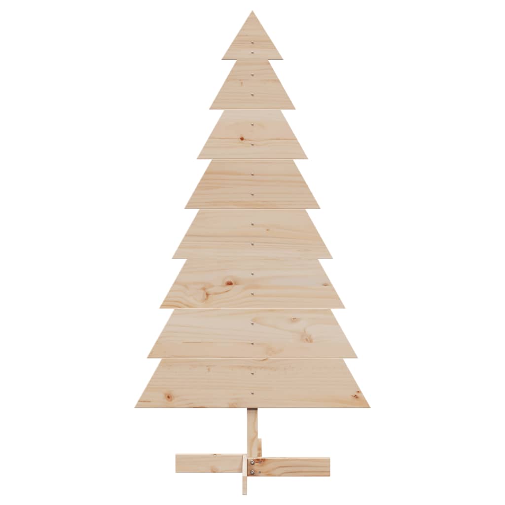 Kerstdecoratie kerstboom 150 cm massief grenenhout - AllerleiShop