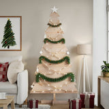 Kerstdecoratie kerstboom 180 cm massief grenenhout - AllerleiShop