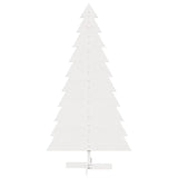 Kerstdecoratie kerstboom 180 cm massief grenenhout wit - AllerleiShop