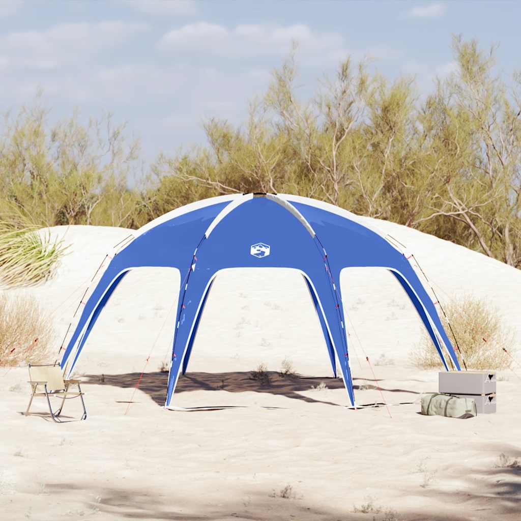 Partytent waterdicht azuurblauw