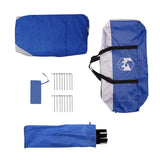 Partytent waterdicht azuurblauw