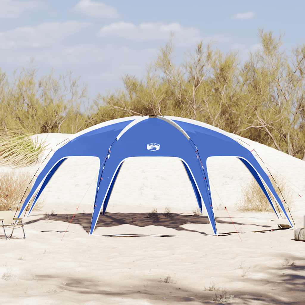 Partytent waterdicht azuurblauw