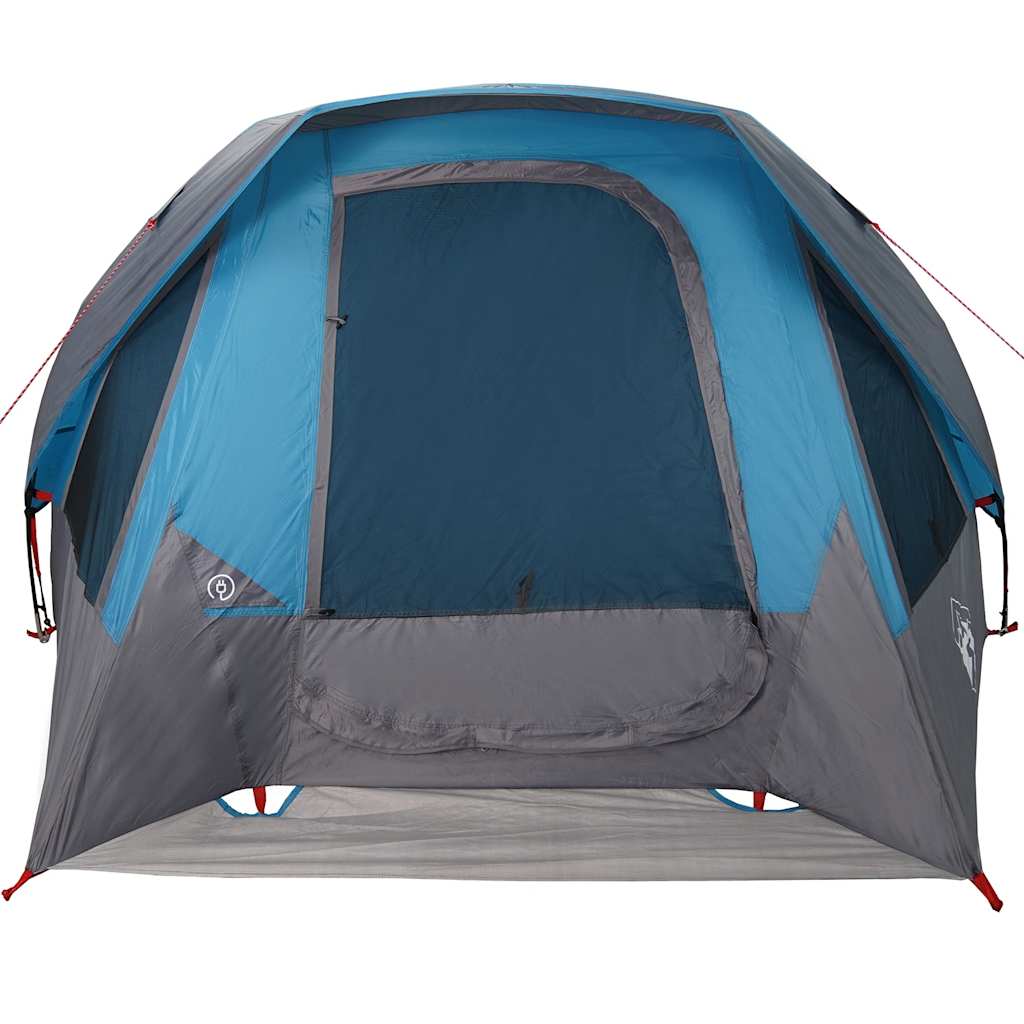 Tent 4-persoons waterdicht blauw