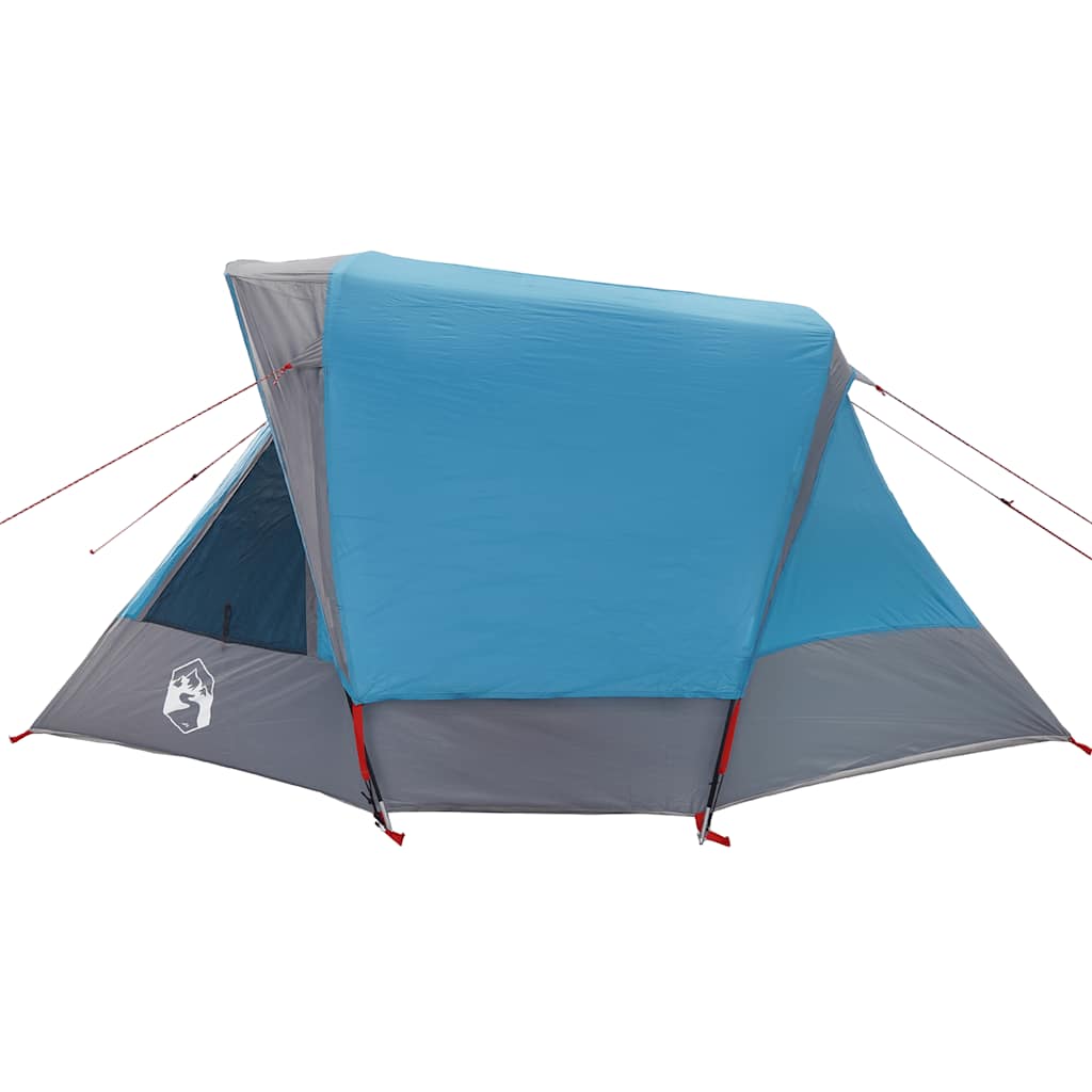 Tent 4-persoons waterdicht blauw