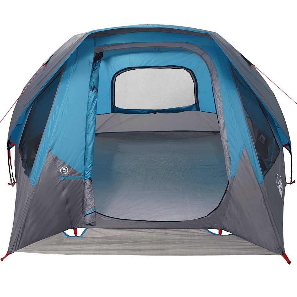 Tent 4-persoons waterdicht blauw