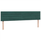 Boxspringbed met matrassen 180x220 cm fluweel donkergroen