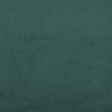 Boxspring met matras fluweel donkergroen 80x210 cm