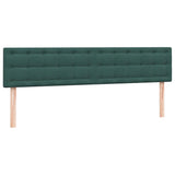 Boxspringbed met matrassen 180x220 cm fluweel donkergroen