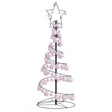 Kerstboom lichtkegel met kerstballen 80 LED's warmwitte 120 cm - AllerleiShop