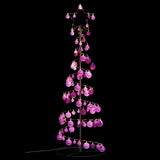 Kerstboom lichtkegel met kerstballen 100 LED's warmwitte 150 cm - AllerleiShop