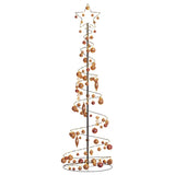 Kerstboom lichtkegel met kerstballen 120 LED's warmwitte 180 cm - AllerleiShop