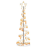 Kerstboom lichtkegel met kerstballen 120 LED's warmwitte 180 cm - AllerleiShop