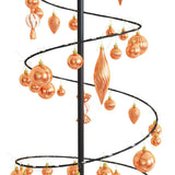 Kerstboom lichtkegel met kerstballen 120 LED's warmwitte 180 cm - AllerleiShop