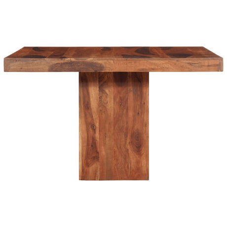 Eettafel 120x120x77 cm massief acaciahout - AllerleiShop