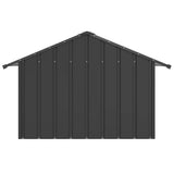 Hondenhok met dak 83x130x85 cm gegalvaniseerd staal - AllerleiShop