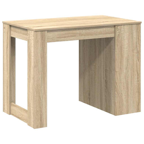 Bureau met lade&plank 102x62x77,5 cm bewerkt hout sonoma eiken - AllerleiShop