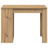 Bureau met lade en plank 102x62x77,5 cm hout artisanaal eiken - AllerleiShop