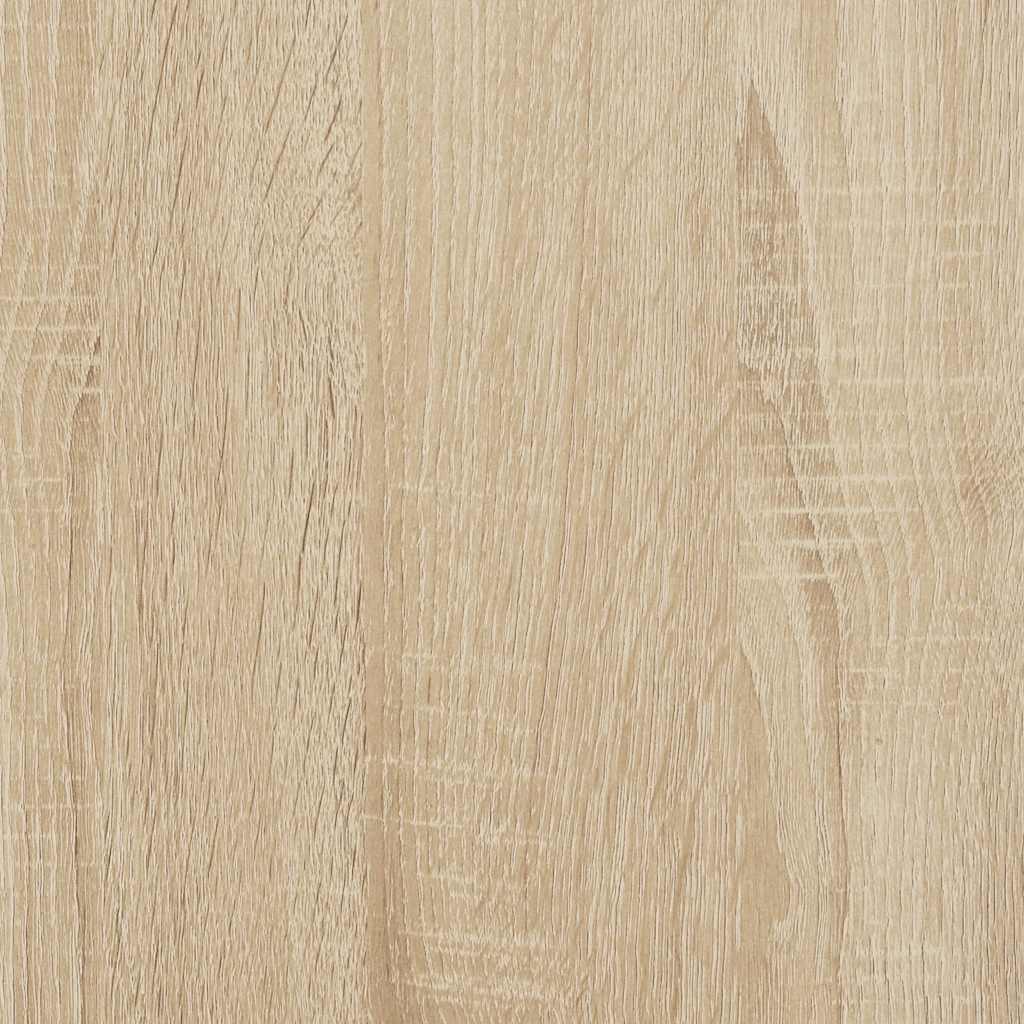 Kast met 2 lades 60x31x40 cm bewerkt hout sonoma eikenkleur - AllerleiShop