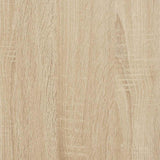 Kast met 2 lades 60x31x40 cm bewerkt hout sonoma eikenkleur - AllerleiShop