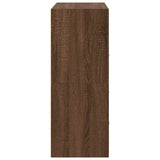 Kasten met 2 lades 2 st 60x31x40 cm bewerkt hout bruin eiken - AllerleiShop