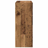 Kasten met 2 lades 2 st 60x31x40cm bewerkt hout oud houtkleurig - AllerleiShop