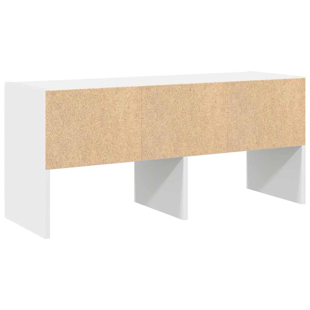 Schoenenrek stapelbaar 89,5x30x40 cm wit - AllerleiShop