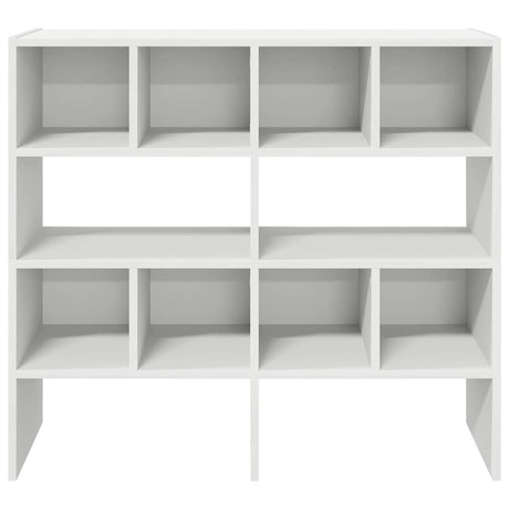 Schoenenrekken 2 st stapelbaar 89,5x30x40 cm wit - AllerleiShop